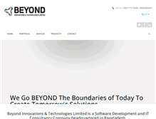 Tablet Screenshot of beyondtechbd.com